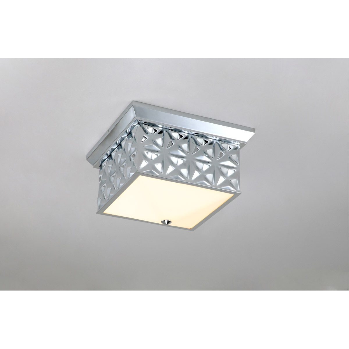 Alpha 4 Light PC Bath/Flush Mounts Ceiling Light in Polished Chrome